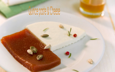 Quince paste with cheese